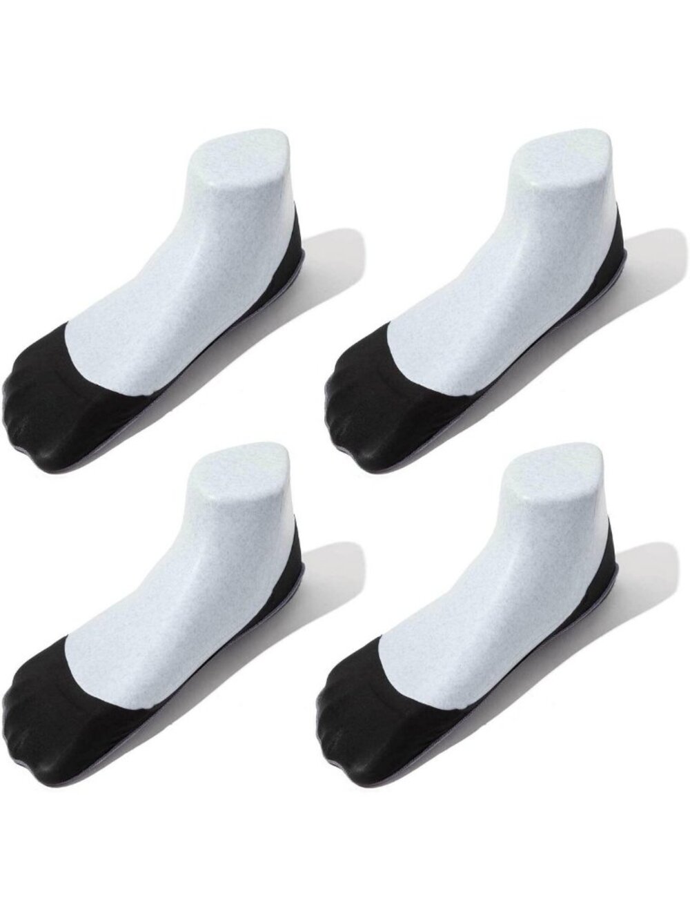 No Show Socks for Women | Non-Slip Invisible Liners for Flats & Heels | Soft